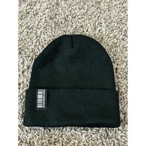 Dutch Bros Coffee Barcode Beanie Hat Winter Black